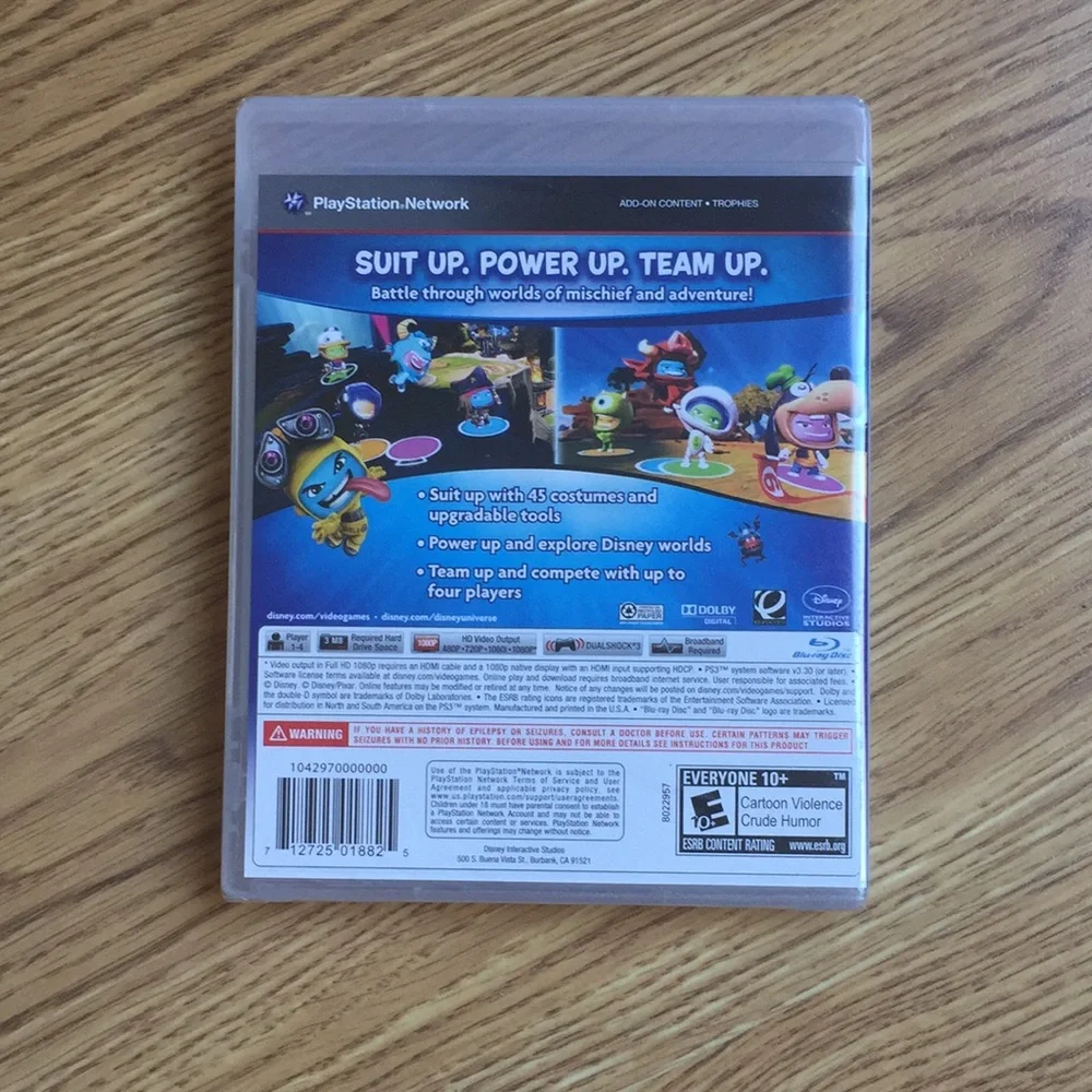 NIB Disney Universe PS3 Video Game